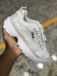 tenis fila holográfico