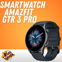 Título do anúncio: Smartwatch Amazfit GTR 3 Pro Preto - Xiaomi | A pronta entrega | Loja física XonGeek