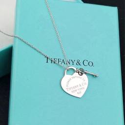 Título do anúncio: Colar Tiffany coração com chave 
