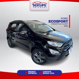Título do anúncio: Ford Ecosport Freestyle 1.5 Aut 2018 - Troco e Financio (Aprovação Imediata)