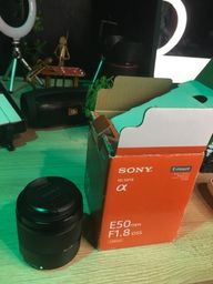 Título do anúncio: Lente Sony E-Mount 50mm F1.8 oss 