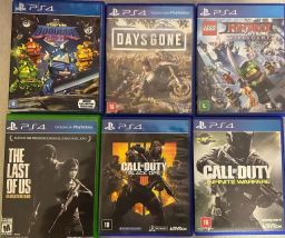 Jogos ps4 - Videogames - Jardim Cláudia, Pinhais 1235570868