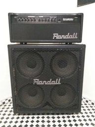 Título do anúncio: Amplificador Guitarra Randall RX120RH, Cabeçote e Caixa 4x12 de 200W