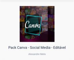 Título do anúncio: Pack Canva - Social Media - Editável<br><br>