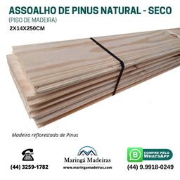 Título do anúncio: Piso Assoalho de Pinus Seco