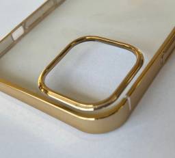 Título do anúncio: Case Capa Capinha Baseus Ultra Fina iPhone 12 Pro Max Gold