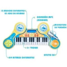 Piano infantil de madeira com banqueta - Artigos infantis - Linda Vista,  Contagem 1256893375