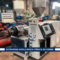 Título do anúncio: Extrusora Jari Dupla Rosca Cônica 65/120mm