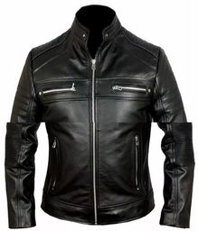Título do anúncio: Cafe Racer Classic Biker Leather Jacket