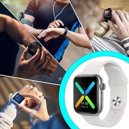 Título do anúncio: Relógio inteligente smart Watch x8 Max branco 