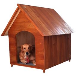 Título do anúncio: Casinha Casa Para Cão Cachorros Extra Gigante Madeira