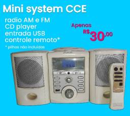 Título do anúncio: Mini system CCE