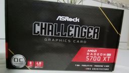 Título do anúncio: Placa de video rx 5700xt  oc 8gb Asrock challenger