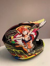 Título do anúncio: Capacete de moto Airoh Helmet - Colorido