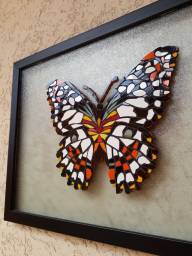 Título do anúncio: Quadro borboleta em mosaico