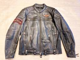 Título do anúncio: Jaqueta em couro Original Harley Davidson com Moleton interno