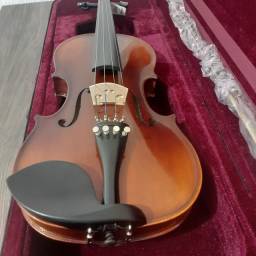 Título do anúncio: Violino 4/4 Michael - Ébano séries (já ajustado luthier)