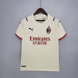 Título do anúncio: Camisa Milan Segundo Uniforme Reserva Branca 2021/2022