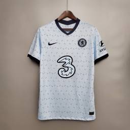 Título do anúncio: Camisa Chelsea Segundo Uniforme Reserva Azul 2020/2021