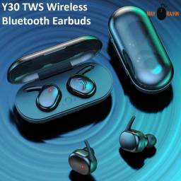 Título do anúncio: Y30 TWS Fone De Ouvido Sem Fio Bluetooth 5.0 Estéreo Esportivo Para Smartphone Android
