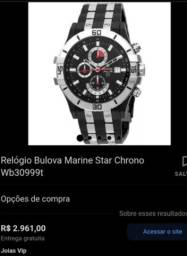 Título do anúncio: De 3000 por 799,00 - Relógio Bulova Marine Star ! ORIGINAL !