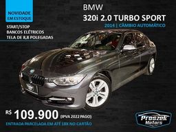 Título do anúncio: BWM 320i 2.0 Turbo Sport - Ano 2014 Automático