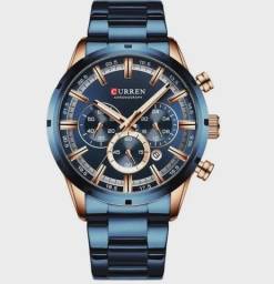 Título do anúncio: Relógio Masculino Curren Luxo Aço Inoxidável 8355 com Cronógrafo 