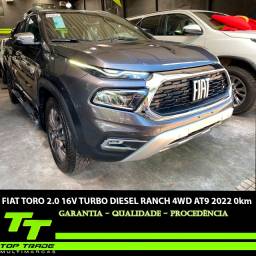 Título do anúncio: Fiat Toro Ranch 2.0 4x4 Diesel AT9 2022 0km