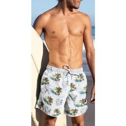 Título do anúncio: Shorts/Bermuda Surf Beach Com Cadarço Regulador De Cintura Tactel 100% Algodão Moda Verão
