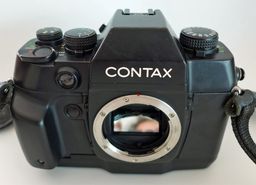 Título do anúncio: câmera fotográfica Contax AX com Manual 