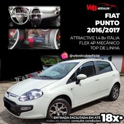 Título do anúncio: Fiat Punto Attractive 1.4 8v Italia 2017