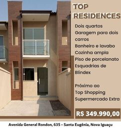 Título do anúncio: CAS382 Casa Duplex Sta Eugenia - Proximo Top Shopping