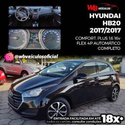 Título do anúncio: Hyundai HB20 Comfort Plus 1.6 At 2017