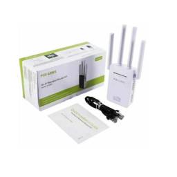 Título do anúncio: Repetidor Wireless 4 Antenas 300mbps Wifi Pix-link Lv-wr09
