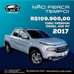 Título do anúncio: Toro freedom  Diesel 4x2 MT6 2017