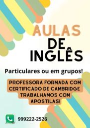 Aulas de Inglês Online com Professora Experiente!! - Serviços - Copacabana,  Rio de Janeiro 1243147597