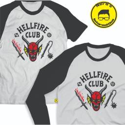 Título do anúncio: Camisetas Hellfire Club tamanhos P-M-G-GG 