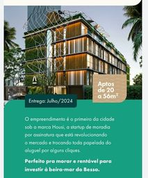 Título do anúncio: Flat com 1 dormitório à venda, 22 m² por R$ 130.000,00 - Bessa - João Pessoa/PB