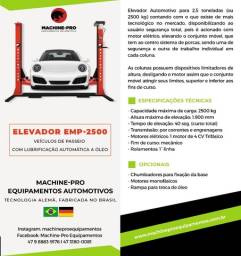 Título do anúncio: Equipamento Novo Machine-Pro  I Elevador Automotivo I 2500 Kg I Trifásico  
