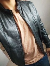 Título do anúncio: Jaqueta couro legítimo masculino 