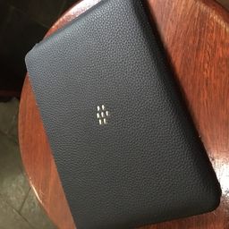 Título do anúncio: Capa sleeve couro porta documento Playbook Blackberry 