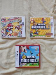 Título do anúncio: Papel Mario: Sticker Star(3Ds), New Super Mario Bros(Ds), New Super Mario Bros 2(3Ds)