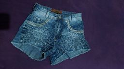 Título do anúncio: Short jeans cintura alta tamanho 42