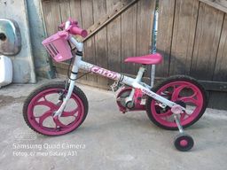 Título do anúncio: Bicicleta infantil Caloi 7 anos