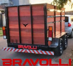 Título do anúncio: Carretinha BRAVOLLI ' BA - Reboque de alta performance e estabilidade 