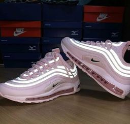 Nike Air Max 97 Rosa Rose Premium Refletivo Fwstoree