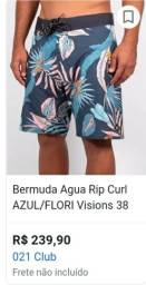 Título do anúncio: Bermudas agua Rip curl