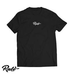 Título do anúncio: Camiseta Camisa Ralé Apparel 100% Algodão estampa Silk/Screen Preta Tamanho G