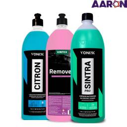 Título do anúncio: Citron 1,5l Vonixx - Shampoo Desengraxante + Sintra 1,5l + Removex1,5l
