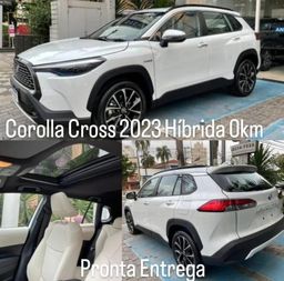 Título do anúncio: Corolla Cross 2023 Xrx Hibrida + Teto + caramelo (Pronta entrega) Entrega)